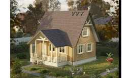 Сайдинг Premium, Блок-Хаус, капучино