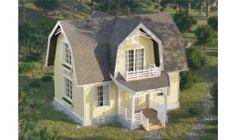 Софит Premium, T4 с центральной перфорацией, каштан