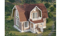 Софит Lux, T4 с центральной перфорацией, миндаль