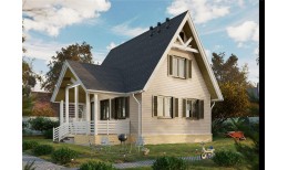 Софит Lux, T4 с центральной перфорацией, миндаль