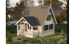 Софит Lux, T4 с центральной перфорацией, миндаль