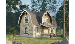 Софит Lux, T4 с центральной перфорацией, фундук