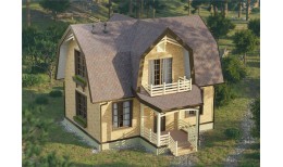 Фасадная панель Stein, осенний лес