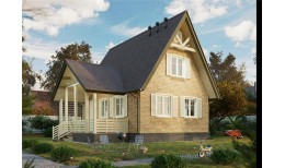 Фасадная панель Stein, осенний лес