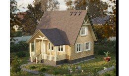 Фасадная панель Stein, осенний лес