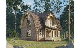 Фасадная панель Stein, тёмный орех