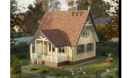 Цокольная панель Эдель, родонит