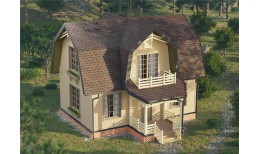 Сайдинг Premium, Брус, карамель