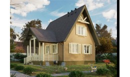 Сайдинг Premium, Брус, капучино