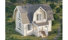 Сайдинг Premium, Брус, сливки