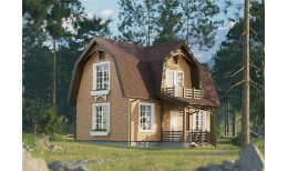 Гибкая черепица Lux Саппоро Зрелый каштан
