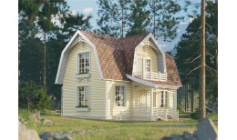 Сайдинг LUX под дерево, Блок-Хаус, зрелый каштан