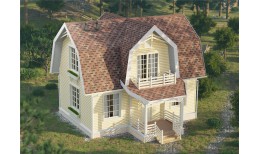 Сайдинг LUX под дерево, Блок-Хаус, зрелый каштан