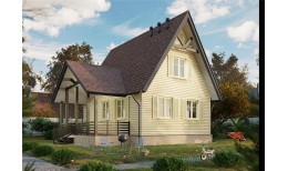 Сайдинг LUX под дерево, Блок-Хаус, зрелый каштан