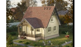 Сайдинг LUX под дерево, Блок-Хаус, зрелый каштан