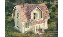 Сайдинг LUX под дерево, Брус, зрелый каштан