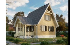 Сайдинг LUX под дерево, Брус, зрелый каштан