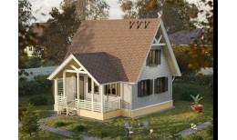 Сайдинг LUX под дерево, Брус, канадская береза