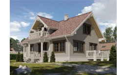 Сайдинг LUX под дерево, Брус, канадская береза