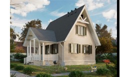 Софит Lux, T4 с центральной перфорацией, канадская береза