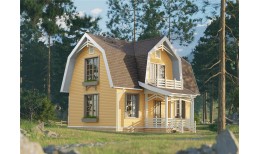 Сайдинг Premium, Блок-Хаус, манго