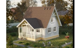 Софит Lux, T4 с центральной перфорацией, рябина