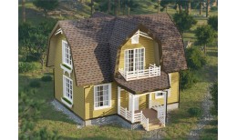 Сайдинг LUX под дерево, Брус, миндаль