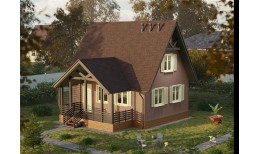 Фасадная панель Флемиш, коричневый