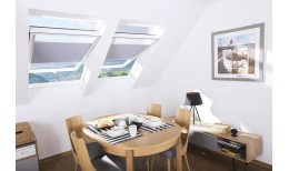 Плиссированная штора APF BlackOut New Line для мансардных окон FAKRO