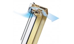 Пластиковое мансардное окно PTP-V/GO U3