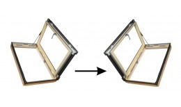 Универсальное распашное окно FAKRO FWP U3