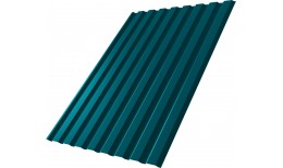 Профнастил С20A Grand Line 0,45 PE с пленкой RAL 5021 водная синь