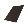 Профнастил С8A v02 Grand Line 0,5 Atlas X с пленкой RR 32 темно-коричневый