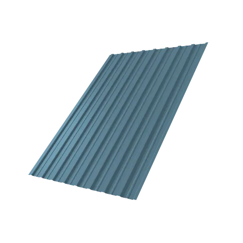 Профнастил С10A 0,45 Drap TX RAL 5024 пастельно-синий