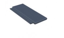 Половинчатая черепица Braas Тегалит графит