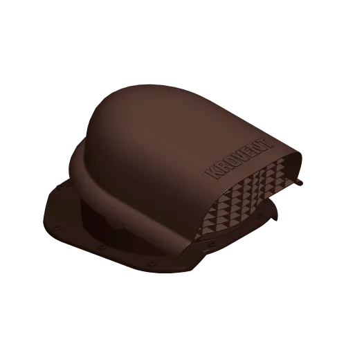 Вентиль кровельный Krovent KTV-Cascade для МЧ Каскад коричневый