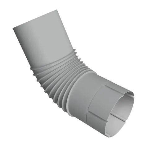 Колено трубы Vortex Проект 146мм RAL 7004