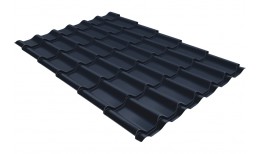 Профиль волновой классик 0,45 PE RAL 7024 мокрый асфальт