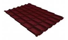 Профиль волновой классик 0,45 Drap RAL 3005 красное вино