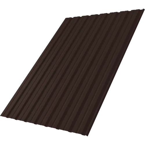 Профнастил С10R Grand Line 0,4 ПЭ матовый RAL 8017 шоколад