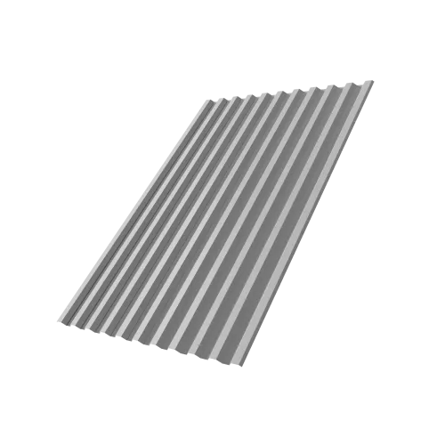 Профнастил С21R 0,45 Drap TX RAL 7047 телегрей 4