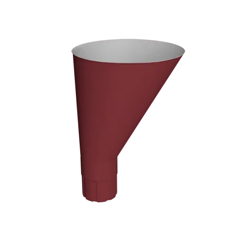 Воронка водосборная Vortex Проект 146мм RAL 3005 красное вино