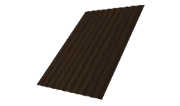 Профнастил С8B v01 Grand Line 0,45 Print Elite Coffee Wood TwinColor