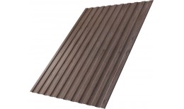 Профнастил С8A v03 Grand Line 0,45 Print Elite с пленкой White Wood TwinColor