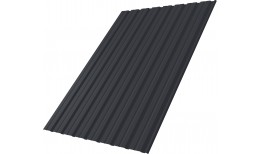 Профнастил С10R Grand Line 0,45 ПЭ слим RAL 7024 мокрый асфальт