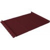 Кликфальц Line Grand Line 0,5 Satin Matt TX с пленкой на замках RAL 3005 красное вино