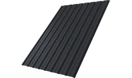 Профнастил С10B Grand Line 0,4 ПЭ матовый RAL 7024 мокрый асфальт