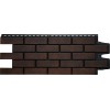 Фасадная панель Grand Line Клинкерный кирпич Design Plus кофе с с чёрным швом