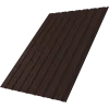 Профнастил С10R Grand Line 0,45 ПЭ матовый RAL 8017 шоколад