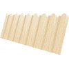 Профнастил С20B фигурный Grand Line 0,45 Print Elite Milky Wood TwinColor